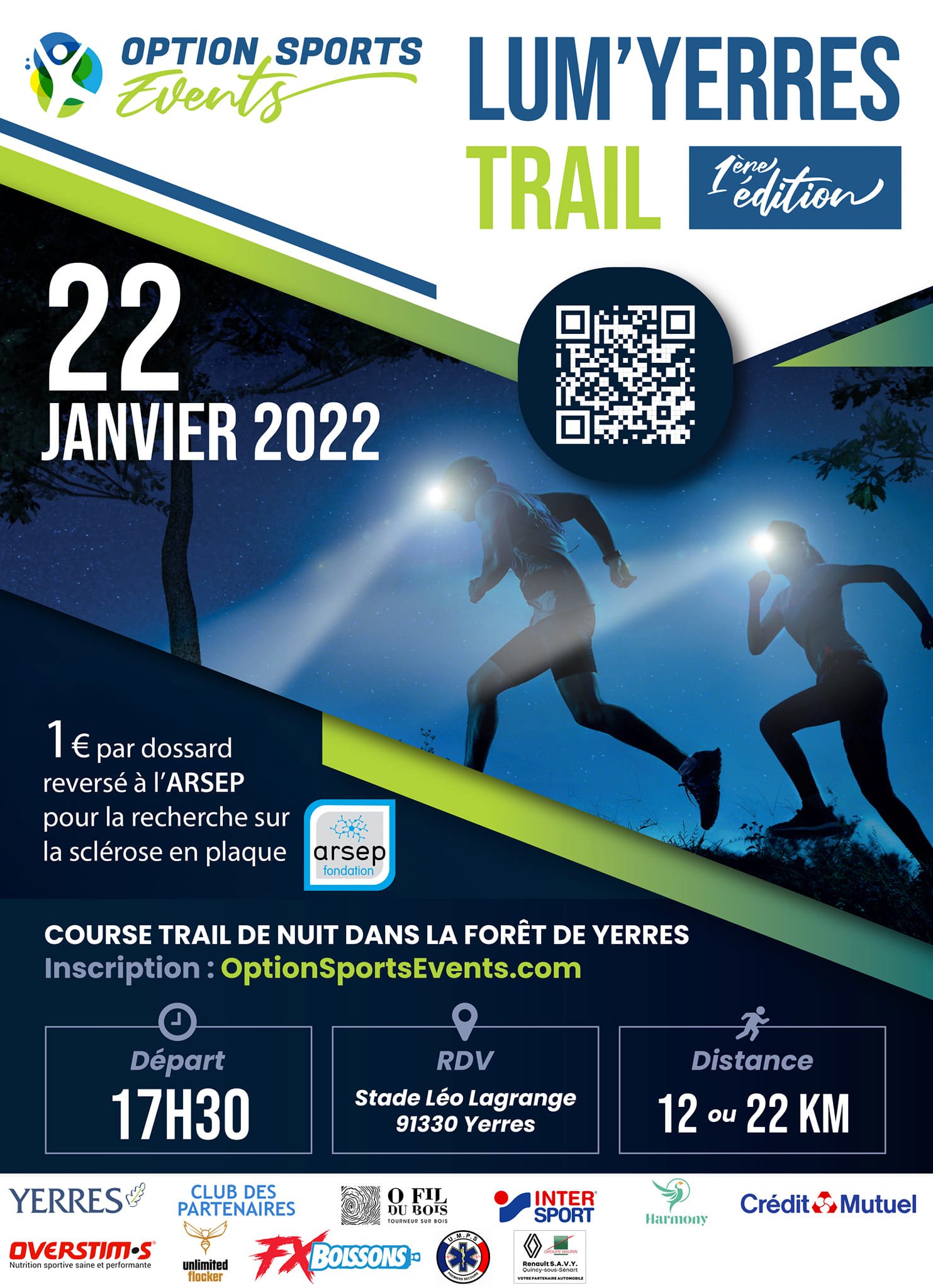 Lum'Yerres Trail : Option Sports Events